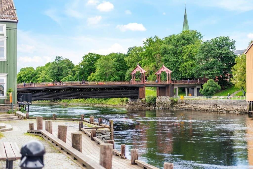 Appartamento Bakklandets Perle 3-Roms Trondheim Esterno foto
