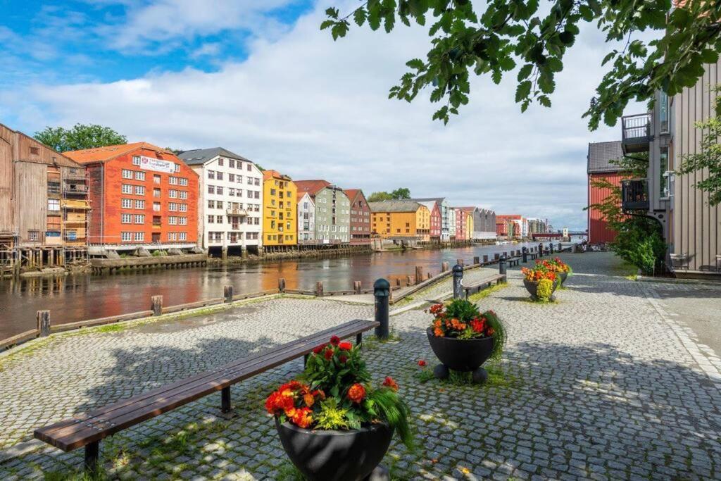 Appartamento Bakklandets Perle 3-Roms Trondheim Esterno foto
