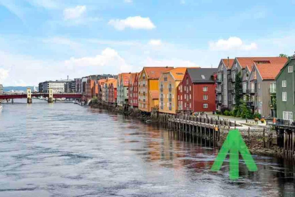 Appartamento Bakklandets Perle 3-Roms Trondheim Esterno foto